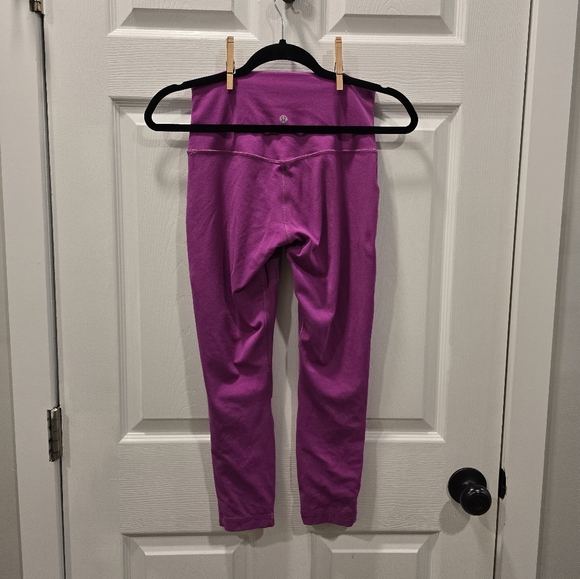 Lululemon Women's Plum Leggings - Picture 2 of 4